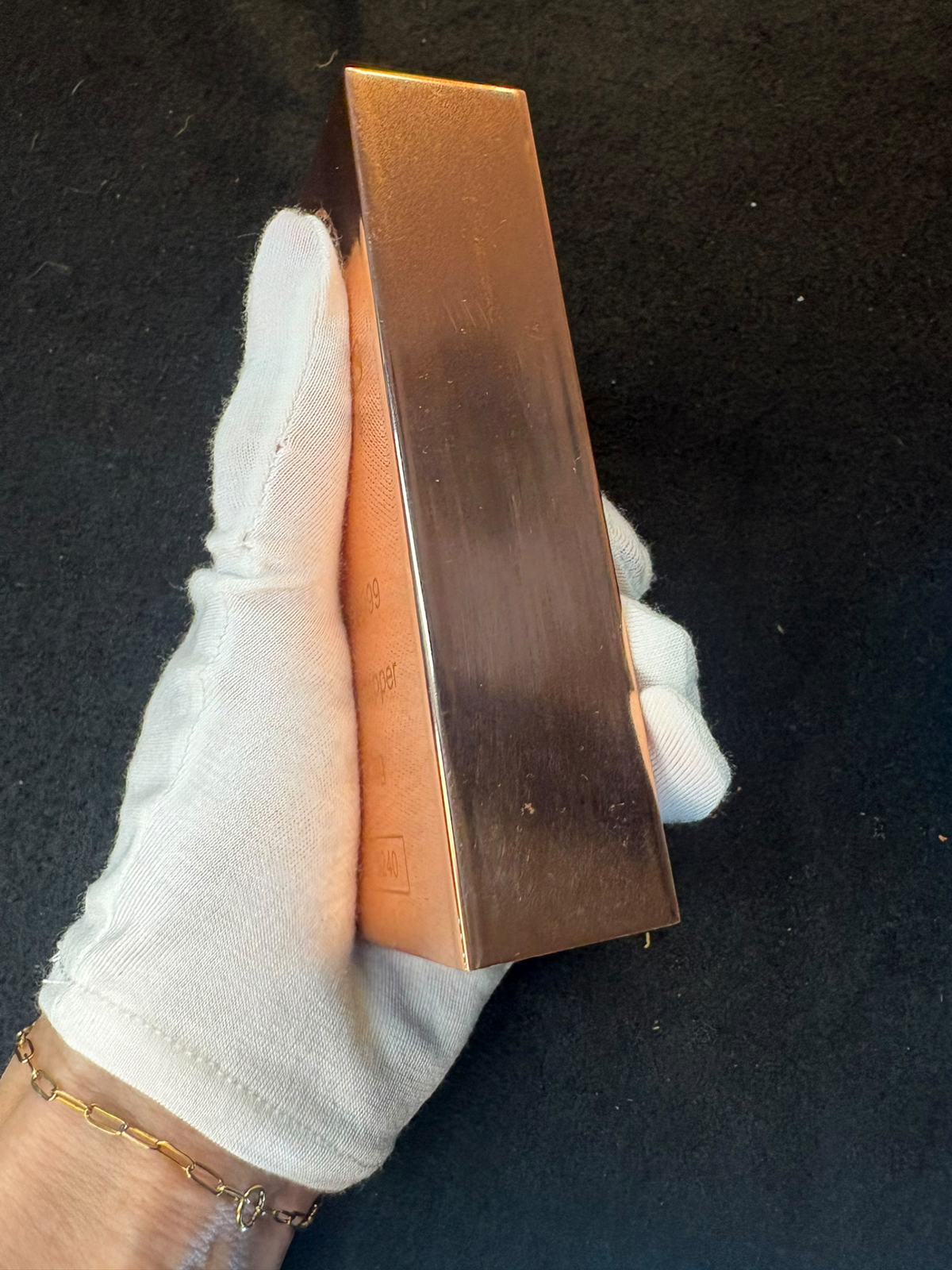 2kg Kilo Polished Copper Bar – Clarke’s Bullion