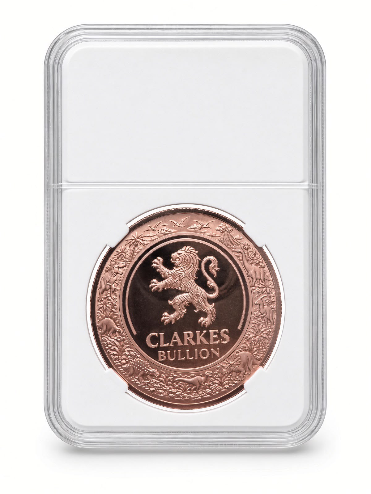 1oz Therizinosaurus Copper Round | Dinosaur Series Collection #2 | Limited Edition Clarke's Bullion