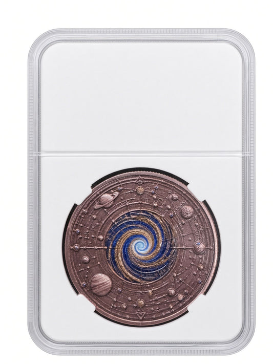 Wormhole Mission 1 oz .999 Fine Copper Coin /  Round Outta This World Collection