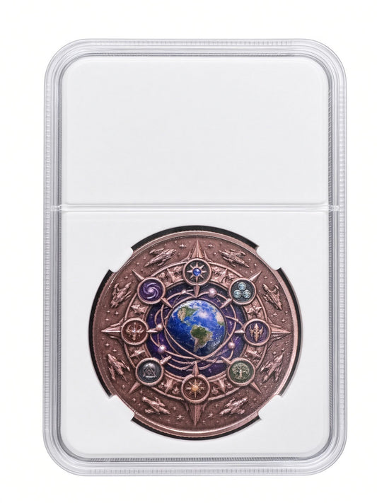 Galactic Council 1 oz .999 Fine Copper Coin / Round Outta This World Collection