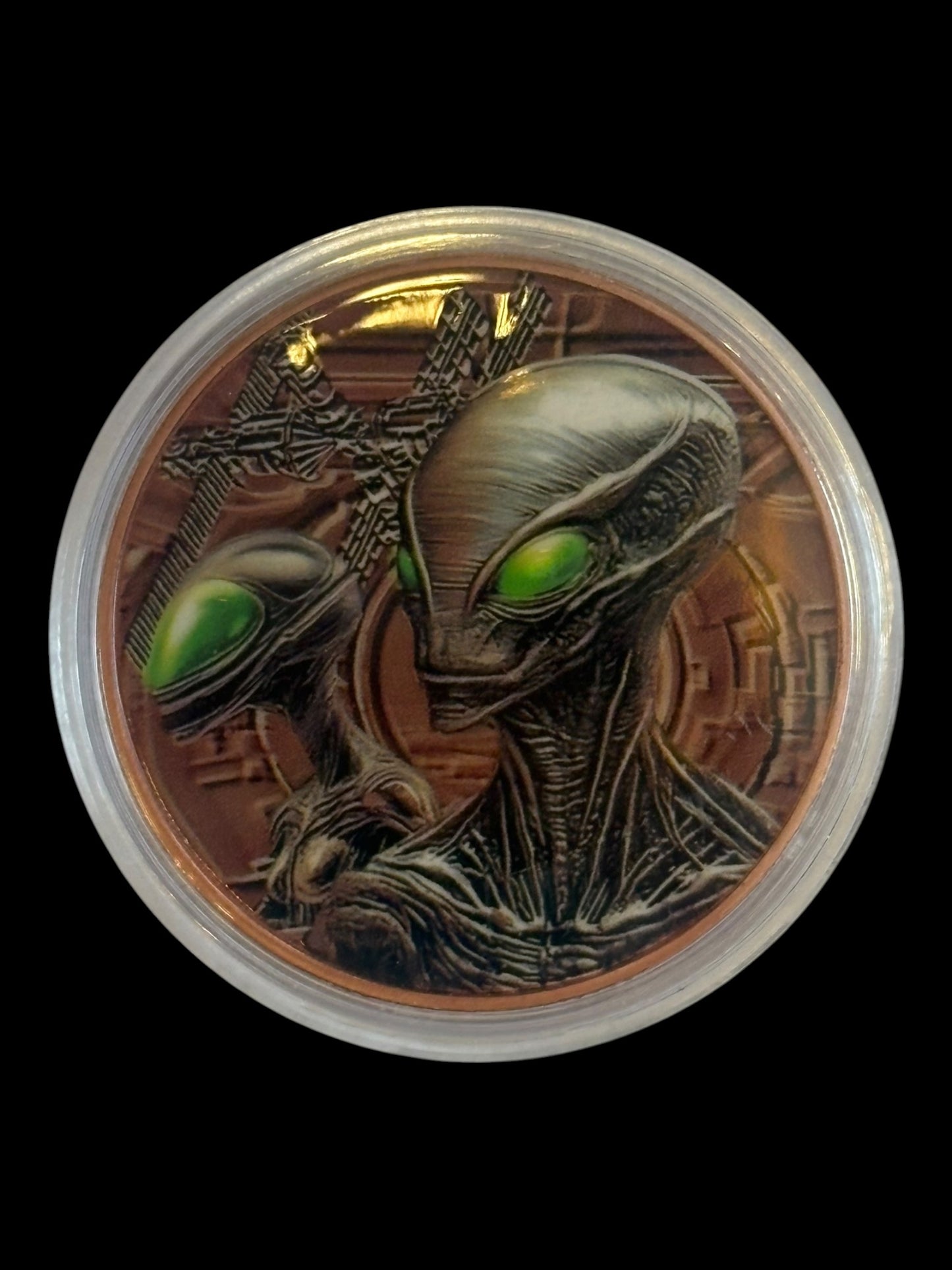 Clarke’s Bullion “Alien Intelligence” 1oz Copper Round | Fine .999 Copper | Proof & Uncirculated