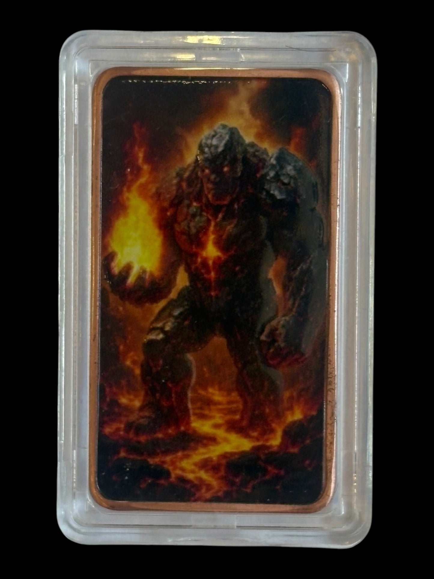 Clarke’s Bullion “Mystic Guardians of Fire” 1oz Copper Bar | Fine .999 Copper | Proof & Uncirculated