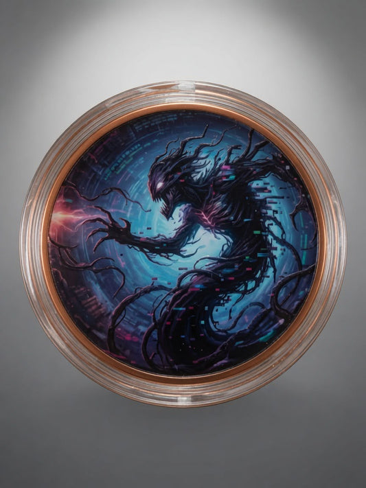 Shadow Beast – The Void Revenant - Solid Copper Round / Coin