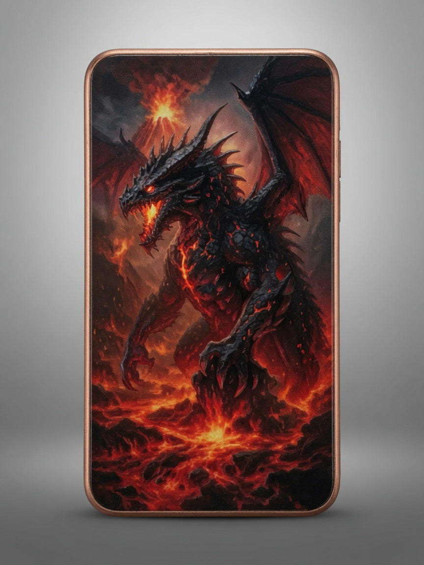 Mystic Guardians of Fire – Infernal Dragon
 1oz Copper Bar, Round| Fine .999 Copper | Proof & Uncirculated
