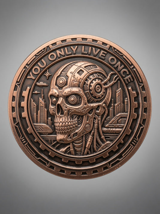 YOU ONLY LIVE ONCE – Copper Mechanica