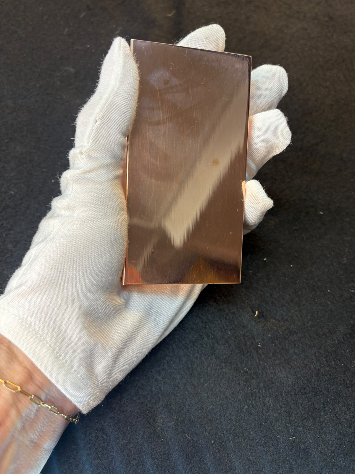 Clarke’s Bullion 1kg Kilo Polished Copper Bar Fine .999 Copper