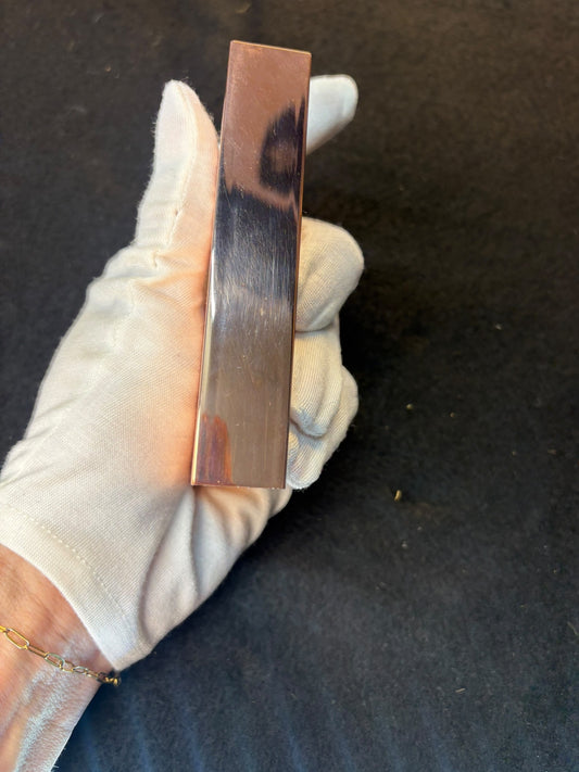 Clarke’s Bullion 1kg Kilo Polished Copper Bar Fine .999 Copper