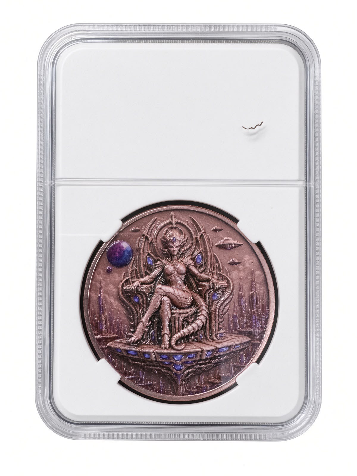 Alien Queen 1 oz .999 Fine Copper Coin / Round Outta This World Collection