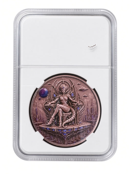Alien Queen 1 oz .999 Fine Copper Coin / Round Outta This World Collection