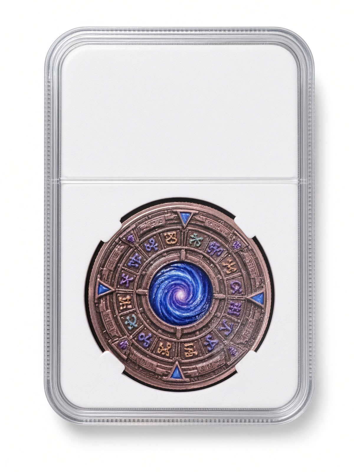 Stargate Visitor 1 oz .999 Fine Copper Coin / Round - Outta This World Collection