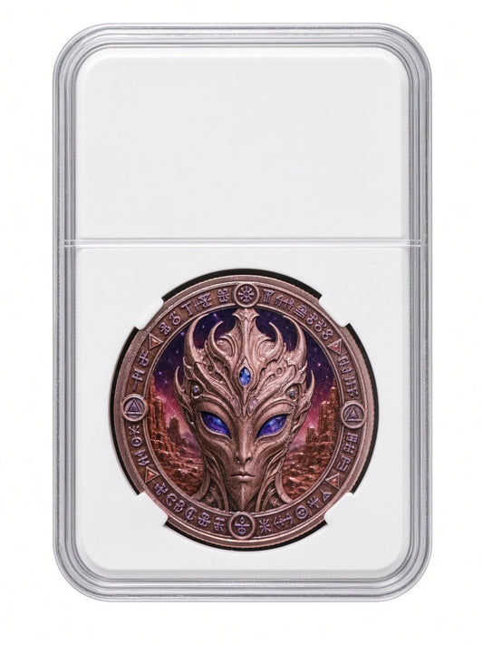 Martian Relic 1 oz .999 Fine Copper Coin | Outta This World Collection